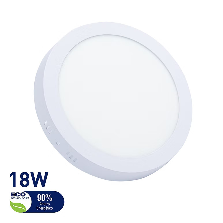 Panel LED cuadrado de sobreponer